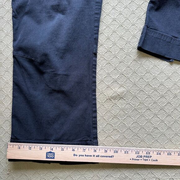 Patagonia Cropped Pants Size 6 Black Hemp Blend Lagenlook - Picture 11 of 16